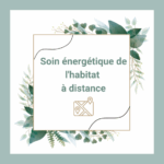 soin énergétique de l'habitat à domicile ou à distance